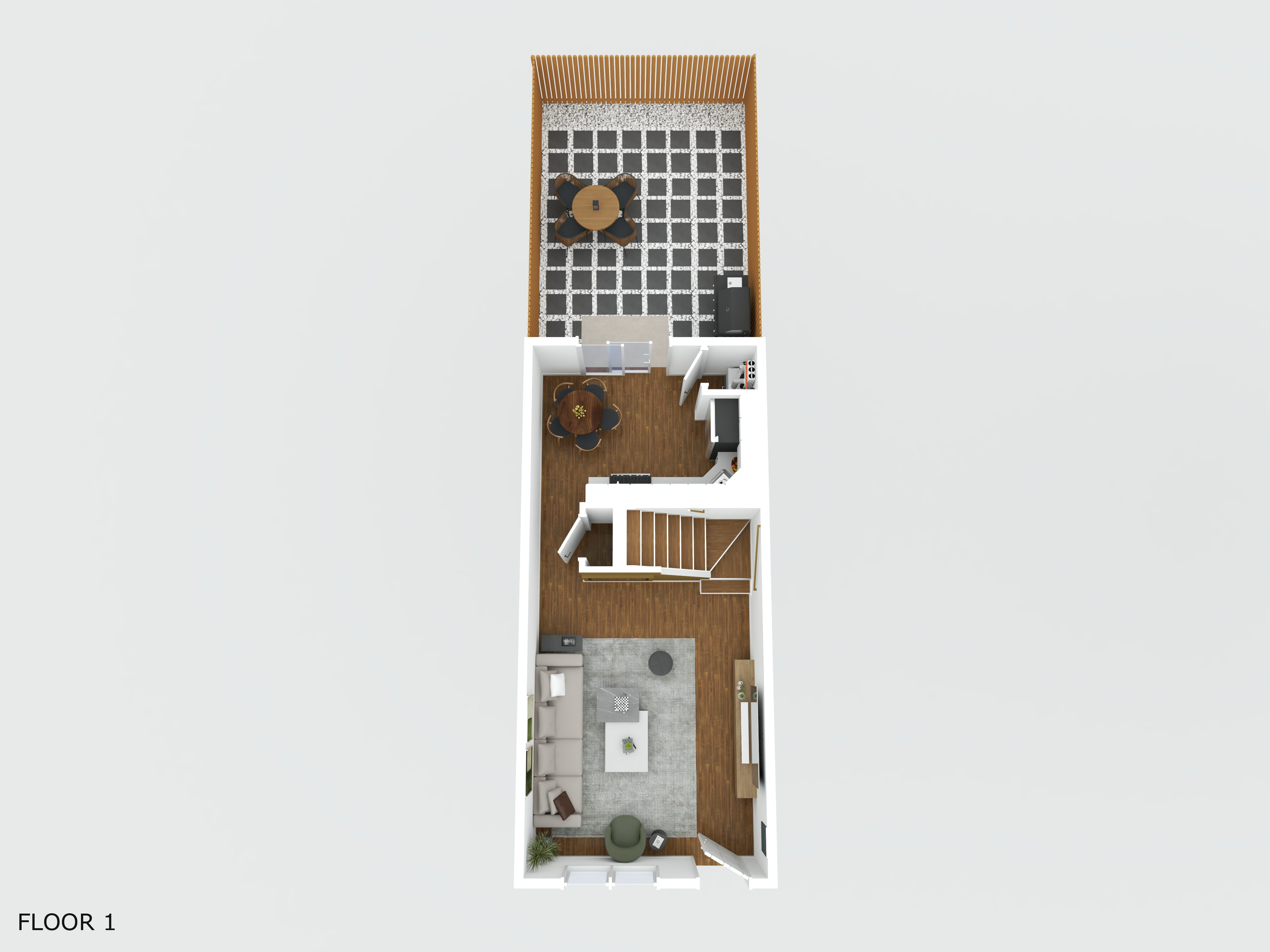 3D Floor Plan - Main View